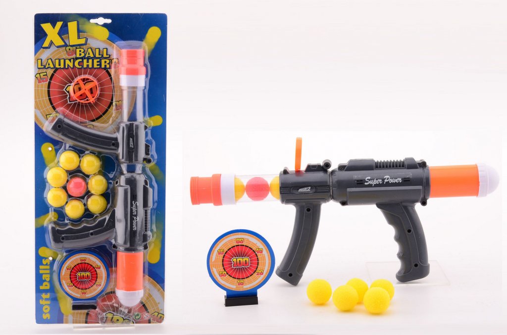 XL Air Max ball pistol med resultattavle