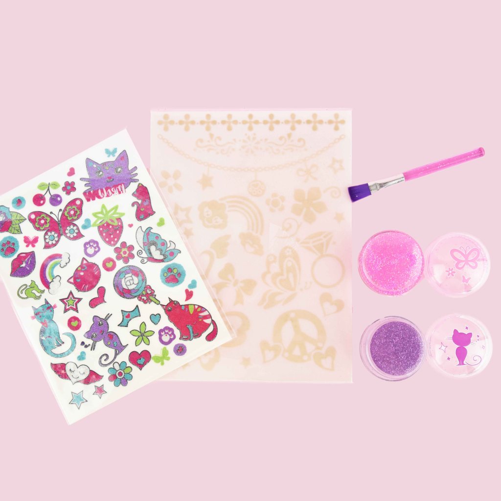 Glittertatueringar