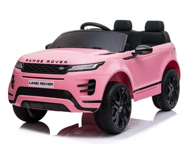 Elektrisk bil Barn Land Rover Range Evoque rosa 12V