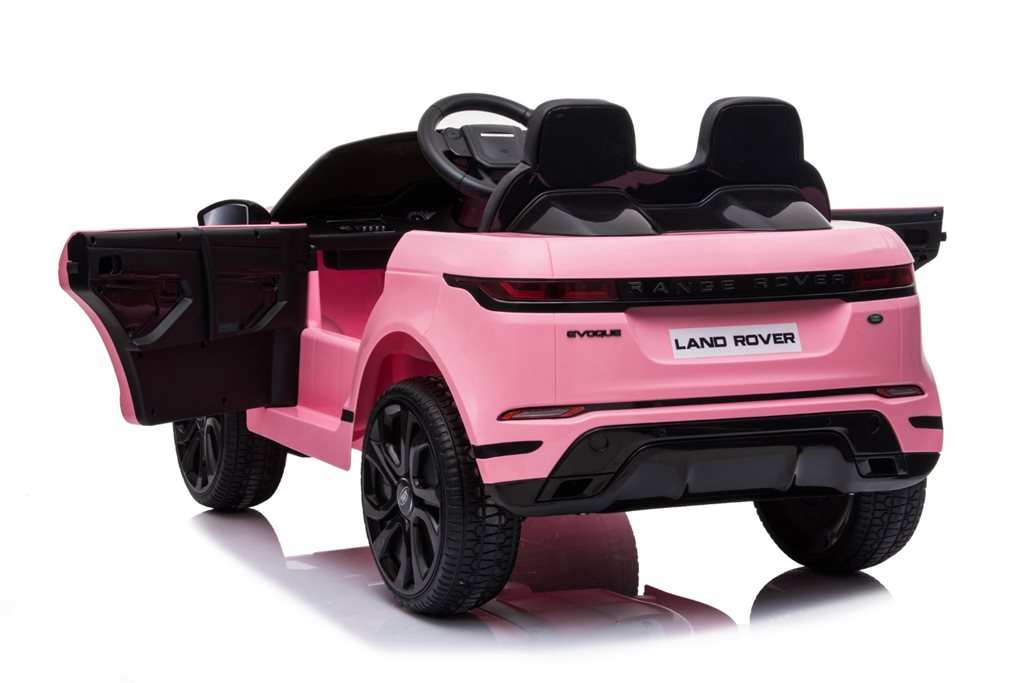 Elektrisk bil Barn Land Rover Range Evoque rosa 12V