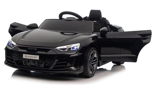 Elbil barn Audi RS e-tron GT 4x12V Svart