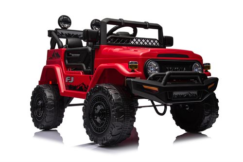Elbil barn Toyota FJ Cruiser 4x12V Röd