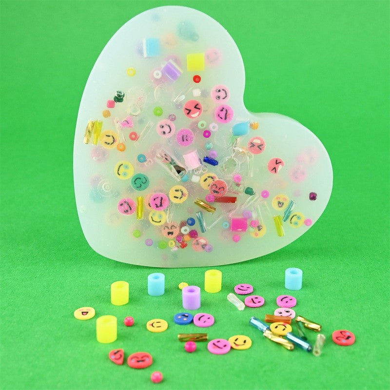 Bead Pops Hjerte – Sensorisk klærekule
