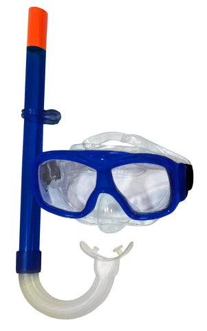 Dykkebriller og snorkel - Sett - 3 ulike farger