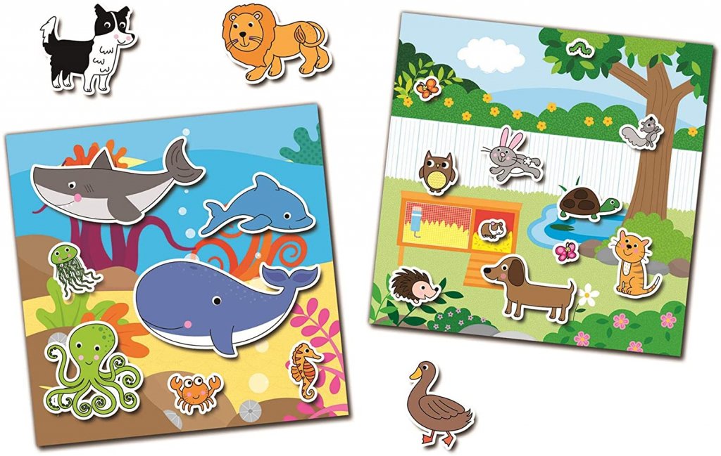 Stickerbook Dyr