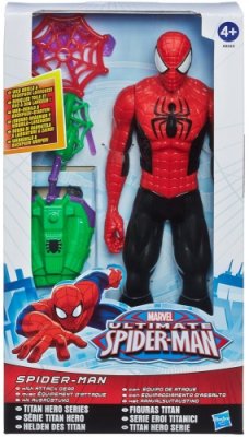 Hasbro - Spiderman Titan Heroes Series Action Figur with Goblin Attack Gear