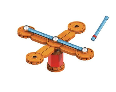 Geomag, bygge ditt eget kompass, 35 deler