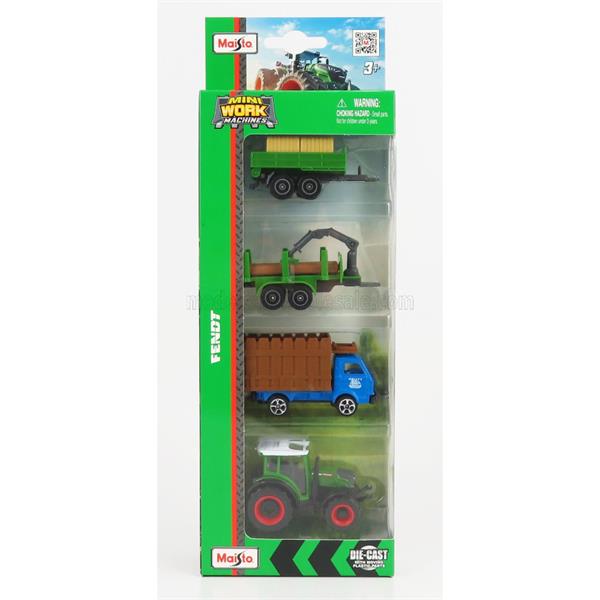 Traktor med tillbehör