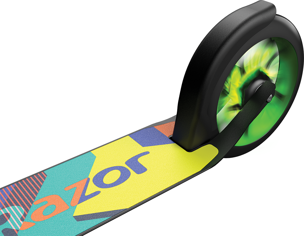 Sparkesykkel Razor A5 Lux Grønn