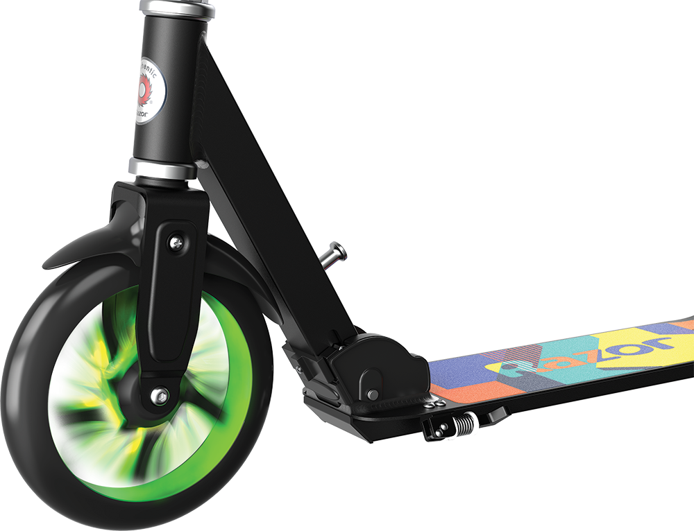 Sparkesykkel Razor A5 Lux Grønn