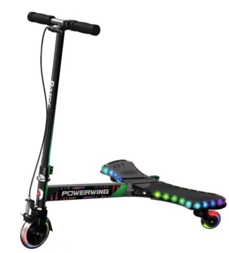 Razor PowerWing Lightshow Trehjulig Sparkcykel