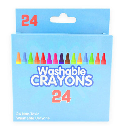 Washable Crayons – 24-pack