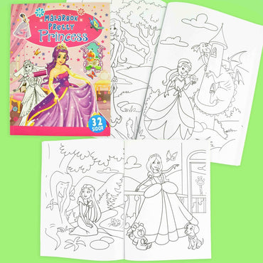 Pretty Princess Fargeleggingsbok