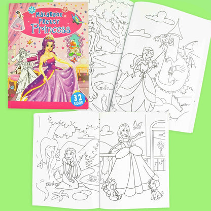 Pretty Princess Fargeleggingsbok