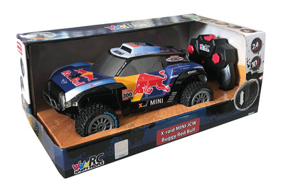 RC REDBULL X-RAID MINI JCW BUGGY RADIOSTYRT 30 CM