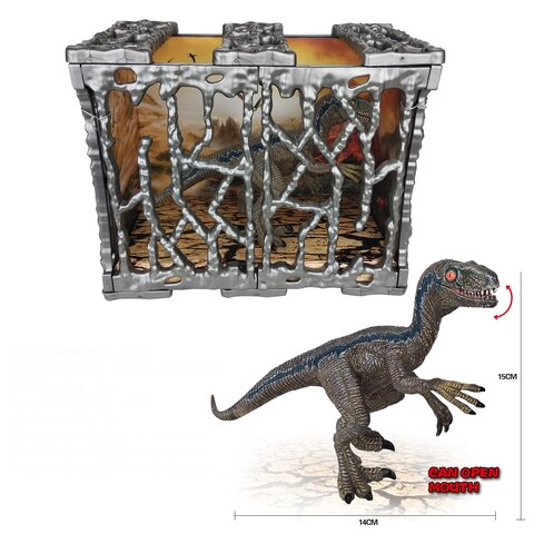 Dinosaurie med bur