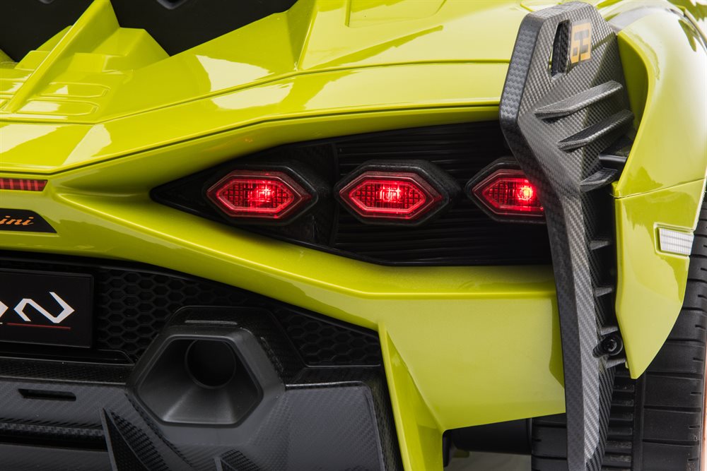 Elbil barn Lamborghini Sian Grønn
