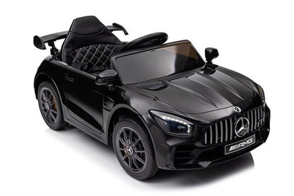 Elbil barn Mercedes Benz GTR 2x12V Svart