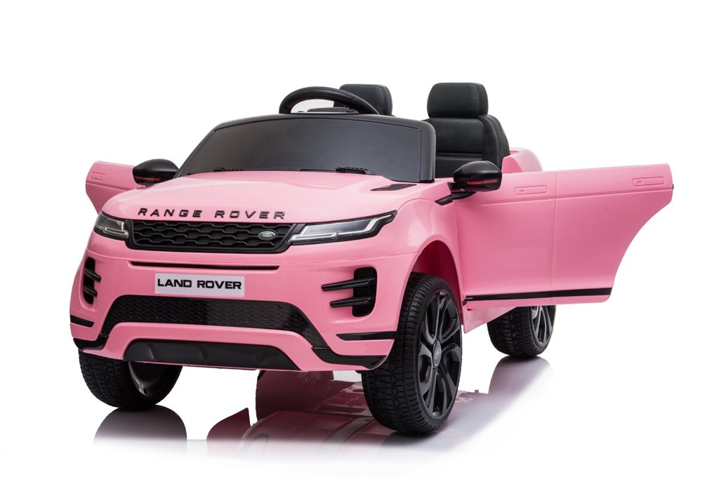 Elektrisk bil Barn Land Rover Range Evoque rosa 12V