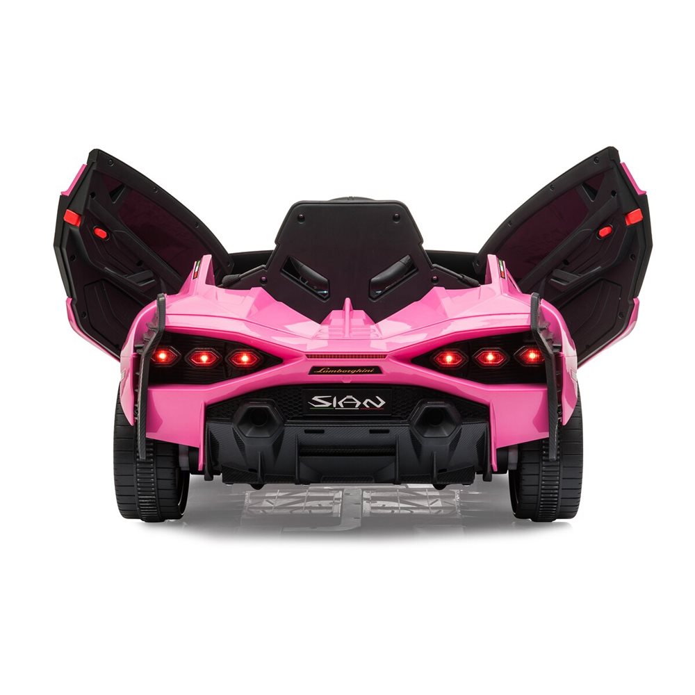 Elbil Barn Lamborghini Sian 12V Rosa