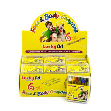 Ansiktsfargestifter, 6-pack