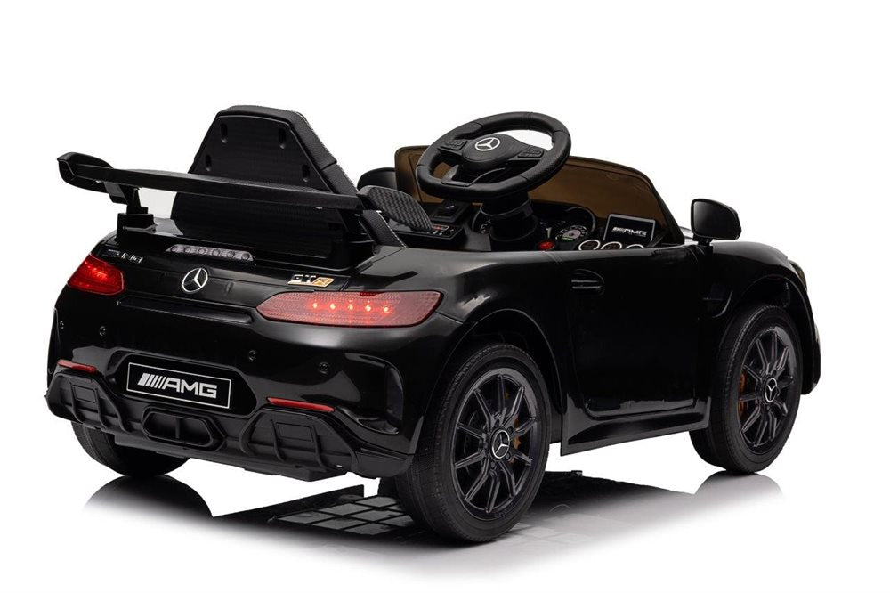 Elbil barn Mercedes Benz GTR 2x12V Svart