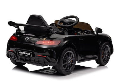 Elbil barn Mercedes Benz GTR 2x12V Svart