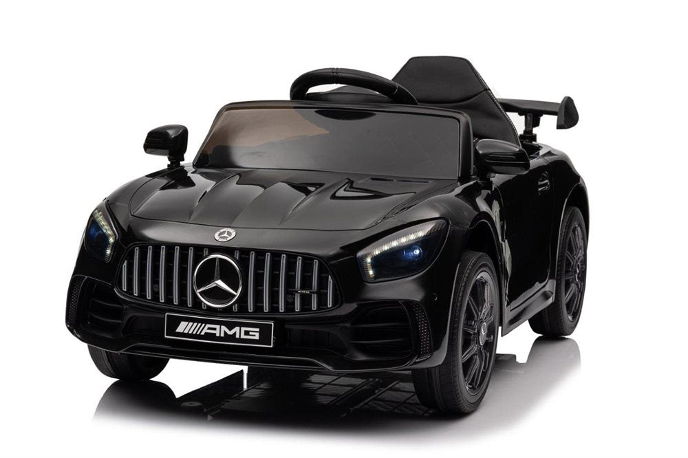 Elbil barn Mercedes Benz GTR 2x12V Svart