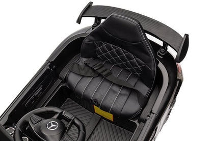 Elbil barn Mercedes Benz GTR 2x12V Svart