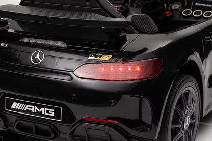Elbil barn Mercedes Benz GTR 2x12V Svart