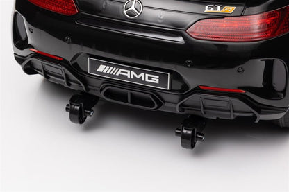 Elbil barn Mercedes Benz GTR 2x12V Svart