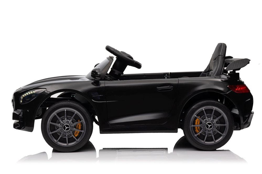 Elbil barn Mercedes Benz GTR 2x12V Svart