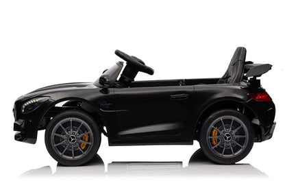 Elbil barn Mercedes Benz GTR 2x12V Svart