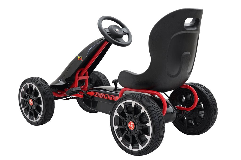 Trampbil Abarth gokart svart