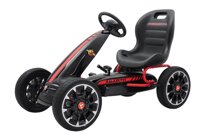 Trampbil Abarth gokart svart