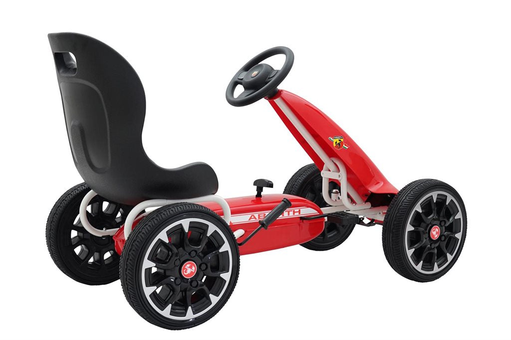 Trampbil Abarth gokart röd