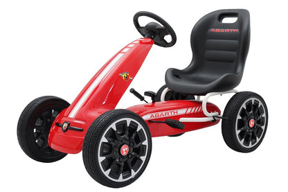 Trampbil Abarth gokart röd