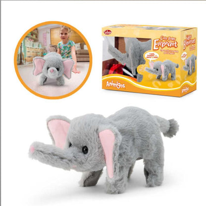 Interaktiv gående Elefant