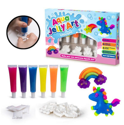 Aqua Jelly Art håndverkssett Unicorn