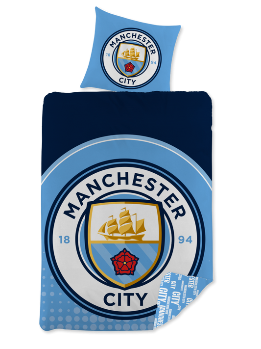 Manchester City sängkläder 150x210 cm