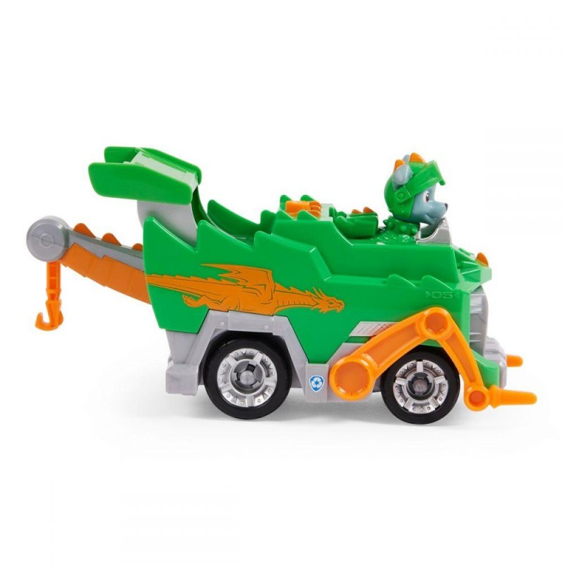 PAW Patrol rescue knight deluxe-bil med Rocky Figure