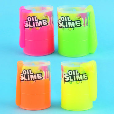 Slime i Oljetønne – 4 Farger