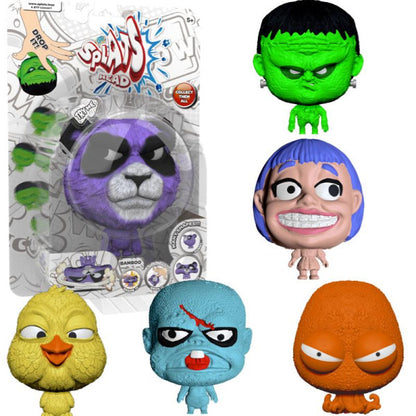 Splats Heads – Klibbete kastefigurer
