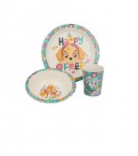 Paw Patrol Skye, ECO Bamboo, Middag, 3 deler