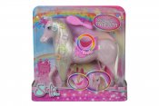 Unicorn med strålende horn og sal