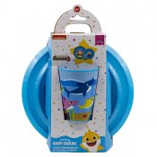 Baby Shark 3-delt middagsservise