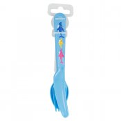 Baby Shark Plastbestikk med kniv, gaffel og skje