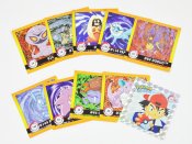 Klistremerker Pokémon, 10 stk, 5x5cm