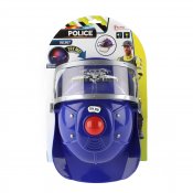 Politiet hjelm med lys og lyd