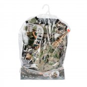 Komplett soldat drakt med tilbehør